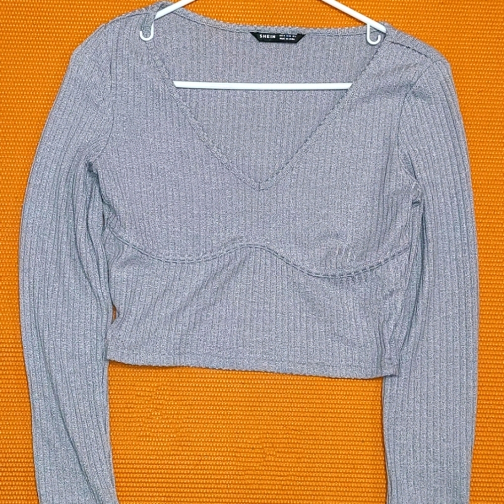 Long sleeve short top